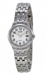 西铁城ew1540-54a Eco-Drive Silhouette Ladies Watch手表